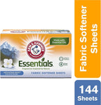 ARM & HAMMER Fabric Softener Sheets, Mountain Rain 144ct