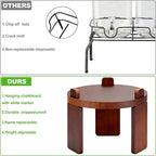 1 Gallon Drink Dispenser for parties,Glass Beverage Dispenser with Stand,Water Dispenser with 18/8 Stainless Steel Spigot,lemonade stand Dispenser for Fridge,Juice,Punch,Cocktails,Ice Tea & Sun Tea