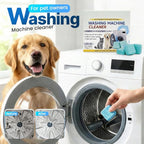 Washing Machine Cleaner Tablets, 12 Pack for a 6 Month Supply, Formulated for Pet Owners, Eliminates Odors, Lint and Detergent Buildup (2 Box)