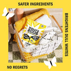 Molly's Suds Oxygen Whitener | Powerful Bleach Alternative, Chlorine Free & Color Safe | Brightens Whites and Removes Stains (Lemon Essential Oil - 41.09 oz)