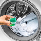 Dryer Balls for Laundry, 6 PCS Non-Toxic Reduces Drying Time & Static Washing Balls Reusable Dryer Balls Prevents Tangles Pet Fur Remover for Laundry Bedding Clothes