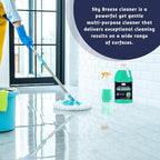 Multi Purpose Cleaner Pet Odor eliminator - pH Neutral - Strong Odor Floor Cleaner - Pet Odor Eliminator for Home - Best Scent Remover for Cat and Dog Pee All Purpose Cleaner 1 gallon (Sky Breeze)