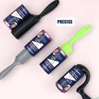 4 inch Lint Roller Refills Only Compatible with Scotch Brite Pet Hair Pickup Everyday Clean Lint Rollers, 50% Stickier, 60 Sheets Each Refill, 6 Pack, 360 Sheets Total (1 3/4'' Inside Dia.)