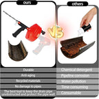 50 Ft Drain Auger,Use Manually or Drill Powered 50 Feet Drain Snake,Heavy Duty Flexible Plumbing Snake,With Gloves and Storage Bag for Kitchen Sink, Shower Drain (50FT, Red)