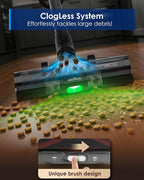 Tineco Pure ONE Station 5 Pro Cordless Smart Stick Vacuum, Automatic Dust Collection,Full-Path Self-Cleaning, 200AW Powerful Suction,ZeroTangle Brush, Up to 100 Minutes Runtime,ClogLess System