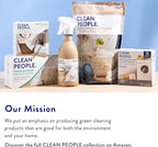 The Clean People Dishwasher Tablets - Cuts Grease & Rinses Sparkling Clean - Residue-Free - Phosphate Free Dishwashing Tablets (60 Count, Lemon Verbena)