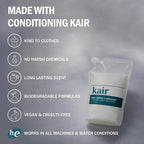 Kair Signature Fabric Conditioner Refill - Wild Juniper & Bergamot | Plant-Based Fabric Softener, 16.9 Fl Oz, Vegan, Cruelty-Free, Biodegradable, Anti-Static Softens & Protects Fibers
