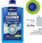 WoldoClean Floor Cleaner Solution for Robot Mops 25.36 fl.oz - Concentrate Makes 40 Gallons, compatible with Roborock, Dreame, Roomba, Tineco