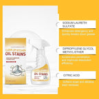 Clean Up Kitchen Oil Stains, Upgrade Heavy Oil Stain Cleaner Kitchen, Versatile Kitchens Foam Spray Cleaner for Kitchens, Countertops, Range Hoods, Ovens (3PCS)