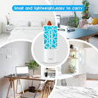 Faicuk Plug in Fly Light Trap with UV Bulb for Capturing Gnats, Mosquitos and Other Flying Small Insects Non-Zapper for Inside Your Home