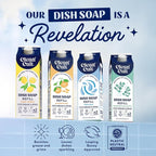 Cleancult Dish Soap Liquid Refills - Plant Based Cleaning Power - Cuts Grease & Grime - Free of Harsh Chemicals - Uses 90% Less Plastic - Mountain Eucalyptus - 32 oz/3 Pack
