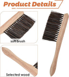 Drafting Brush, Mini Dusting Brushes, Soft Bristles, Drafting Supplies and Architecture Cleaning Tool, Horse Hair Drafting Brush for Student (2 pcs)