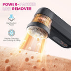 Fabric Shaver, Ziitty Lint Remover for Clothes, Type-C Rechargeable Lint Shaver with LCD Display & 6-Blade, Sweater Shavers to Remove Pilling，Fuzz Remover Fabric Shaver for Clothing and Furniture