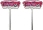 Soft Sweep Broom The Original Soft Sweep Magnetic Action Broom - 2 Pink Brooms