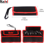 Kaisi 14 PCS Precision Tweezers Set, ESD Tweezer Set, Anti-Static Stainless Steel Tweezers Set for Craft, Jewelry, Electronics, Laboratory Work