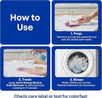 Earth Breeze Miracle Stain Remover Spray – Powerful All-In-One Solution - Removes Virtually All Household Stains – No Harsh Chemicals – Made in USA – Effective Tough Stain Eliminator – 8fl oz.