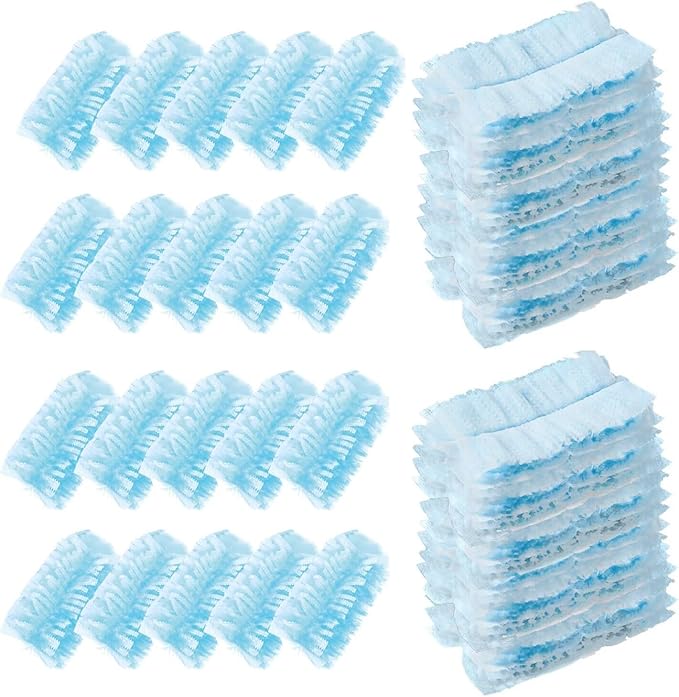 KMAKII Duster Refills Heavy Duty Dusting Heads for Universal Duster Handles Home Cleaning Blue 20 Pack