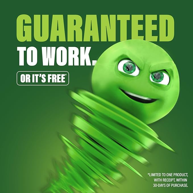 Green Gobbler Septic Tank Treatment Packets - Natural Bacteria to Prevent Costly Septic Issues, Back-Ups, Foul Odor (24 Pods) Pod: Color May Vary