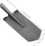 Artibetter Garden Spade Heavy-Duty Manganese Steel Narrow Tip Spade for Planting and Digging Tree Roots, Thickened Metal Hand Shovel Gardening Tool for Lawn and Garden Use
