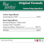 Bug Soother Spray 8 oz - Natural Insect, Gnat and Mosquito Repellent & Deterrent - Safe Bug Spray for Adults, Kids, Pets, & Environment - Made in USA