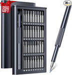 Stocking Stuffers for Men Adults Him, AXTH 37in1 Small Precision Screwdriver Set, Christmas Gifts, Professional Magnetic Mini Repair Tool Kit for Computer, Watch, Laptop, Tiny Electronic