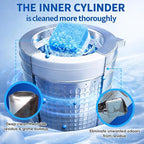 Enzyme Washing Machine Cleaner Tablets (24 Pack) – Protease Deep Clean Laundry Machine Cleaner Descaler for HE, Front Load & Top Load Washer, Removes Odor, Residue & Hard Water Buildup (2-Year Supply)