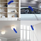 Duster with 80" Extension Pole for Cleaning, Bendable Duster Microfiber Head,Washable Cleaning Duster for Cobweb Cleaning,High Ceilings,Fan,Home,Furniture,Car