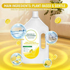 Floor Cleaning Solution Compatible with Tineco – 82 FL OZ Lemon Floor Cleaner – Long-Lasting, Zesty Scent – For All Cordless Wet/Dry Vacuum Mop Cleaner & Robot Vacuums with Mopping