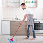 Mop Heads Replacement for O-Ceda Easy Wrin Spin Mop, Microfiber Spin Mop Refills, 4 Packs Mop Head Replacement Easy Cleaning Machine Washable