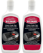 Glass Cooktop Heavy Duty Cleaner and Polish - 20 Ounce - Non-Abrasive No Scratch Induction Glass Ceramic Stove Top Cleaner and Polish (20 Oz Single (2-Pack))