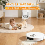 Sweet Orange Scent Floor Cleaning Solution Compatible with Dreame Cleaning Solution, Floor Cleaner for Hardwood Tile Hardfloor, Compatible Robot Vacuums with Mopping and Wet Dry Vacuum (2 bottles)