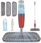 Spray Mops for Hardwood Floors Cleaning: MEXERRIS Falt Mop with 3 Microfiber Pads for Swiffer Powermop - Wet Dust Floor Mop with Sprayer Home Commercial Mops for Wood Laminate Wood Tile Vinyl