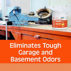 Gonzo Odor Absorbing Gel - 2 Pack - Odor Eliminator for Car Closet Bathroom and Pet Area, Captures and Freshens Odors - 14 Ounce