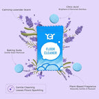 YGY 36 Pack lavender Scent Floor Cleaner, Deodorizes and Deep Cleans for Multiple Hard Floors, Lavender Scent, Compitable with Tineco Vacuum Mop, Cleaning Solution-36 Tablets