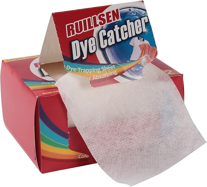 Dye Absorption Dye Trapping Sheets, 288 Count Household Cleaning Toilet Supplies Laundry Fragrance Free Color Collector Grabber Cleaner Machine Use With Mix Different for Single People