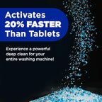 Washing Machine Cleaner by Tide, Washer Machine Cleaner with Oxi for Front and Top Loader Washer Machines, Deep Cleaning Residue & Odor Eliminator, 10 Month Supply + Calendar