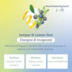 Therapy Clean All Purpose Cleaner Juniper & Lemon Zest 24 oz (Pack of 6), 100% Natural Fragrance, Plant-Powered Multipurpose Cleaner