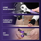 Tool Kit: Drill Tool Set, 8V Power Drill with Li-Ion Battery