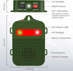 Mouse Repellent Battery Operated Rodent Repellent for Car Engines Under Hood Ultrasonic Mice Repeller for Cars Indoor Garage RV Attic Rat Deterrent