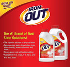 IRON OUT IO30N Rust Stain Remover Powder, 1 lb 12 oz Bottle, 2 Count (Pack of 2)