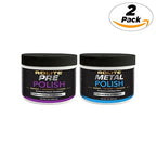Rolite Metal Polish Paste 2 Lb Industrial Strength Scratch Remover for Aluminum Chrome Stainless Steel