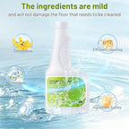 Floor Cleaning Solution, Dilution Ratio 1:200, 480 ml Osmanthus Scent Compatible with Eufy Cleaning Solution, Eco-Friendly, Plant-Based,Compatible with Omni C20, X8 Pro, X10 Omni, G series, L Series