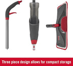 Rubbermaid Reveal Spray Mop Floor Cleaning Kit, 3 Reusable Microfiber Wet Pads, 1 Refillable Bottle, Cordless, Multi-Surface Mopping for All Home/Bathroom/Office Floors