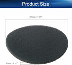 Auniwaig 1200-Grits 7 Inch Scrubber Scouring Pads Gray-Multipurpose, Drill Scuffing Disc Hoop and Loop Surface Conditioning Disc 6pcs