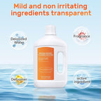 Orange Floor Cleaning Solution 1L Compatible with Dreame Wet & Dry Vacuum and Robot， Residue & Streak Free,Suitable for All Robot Vacuum Cleaners and Wireless Wet Dry Dual-Use Vacuum Cleaners