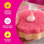 The Pink Stuff The Miracle Squeezable Cleaning Paste 300g Easy to Rinse Multi Purpose Cleaner for Kitchen Bathroom Cooktops Tiles Sinks Showers and More