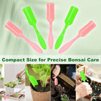 20-Pack Mini Gardening Shovel Spoons, Plastic Garden Soil Scoops for Cultivation Digging Transplanting/Flower Planting/Plant Succulent, Colorful Small Gardening Tools [Pink, Green]