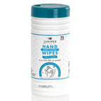 1 Pack Hand Sanitizing Wipes, 75 Count Canister Disposable Hand Sanitizer Wipes, Fresh Scent, Lint Free & Durable