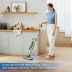 8 Pack Steam Mop Replacement Pads for Shark S8001 S7001 S7201 S7000AMZ S8201 Steam and Scrub Mop Pads Repeatedly Washed for All Floors Cleaning