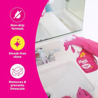 Stardrops - The Pink Stuff - The Miracle Bathroom Foam Cleaner 750ml 3-Pack Bundle (3 Bathroom Foam Spray)